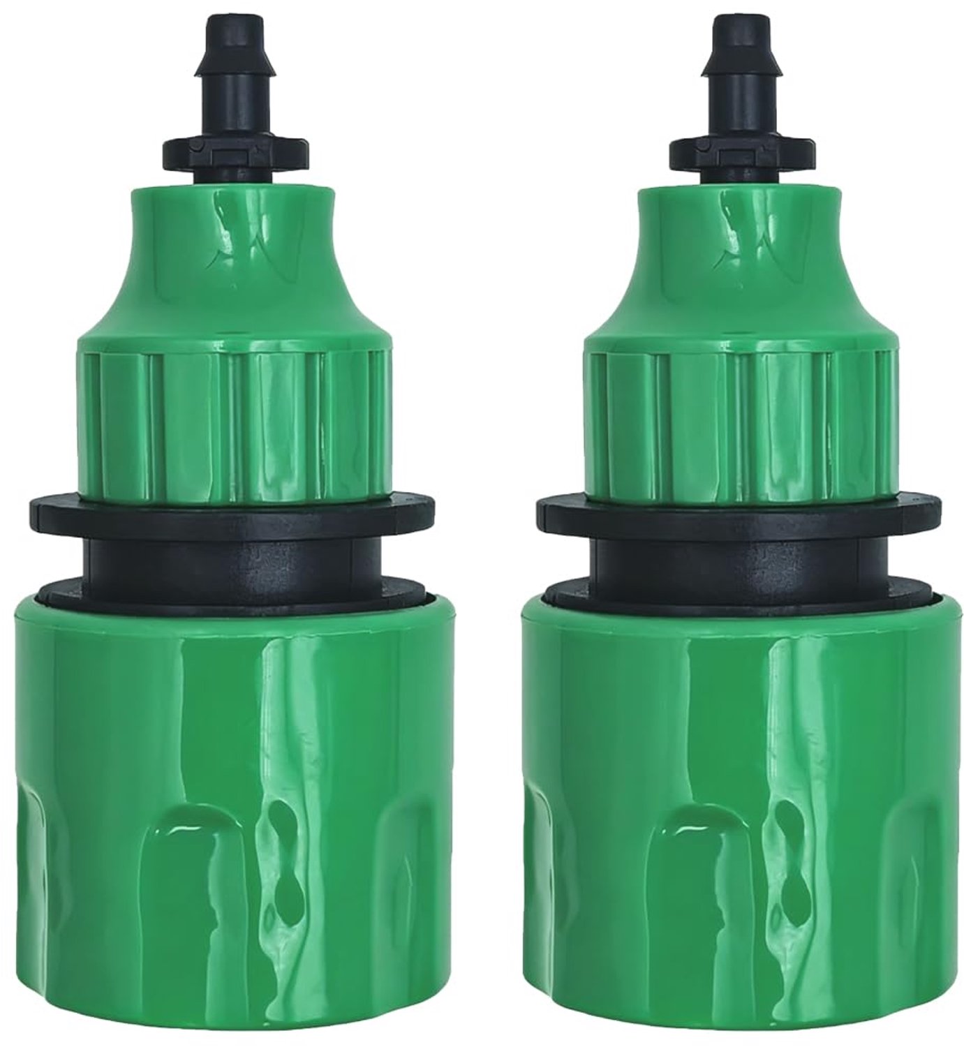 2 Stuks Irrigatie Connectoren voor Tuinset Groen