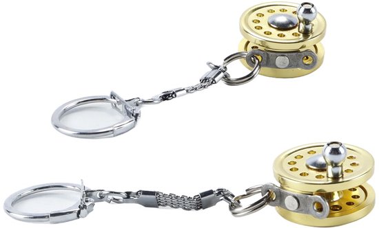 Miniatuur Vismolen Sleutelhanger als Decoratief Accessoire — afbeelding 2