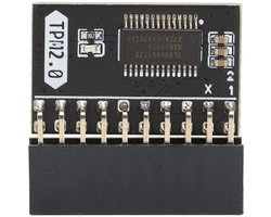 TPM Module 2.0 Versleutelingsbeveiligingsmodule - 20Pin Externe Kaart - Veiligheidsmodule - Cryptografie - Compatibel met PC - PCB Materiaal - Beveiligingsmodule
