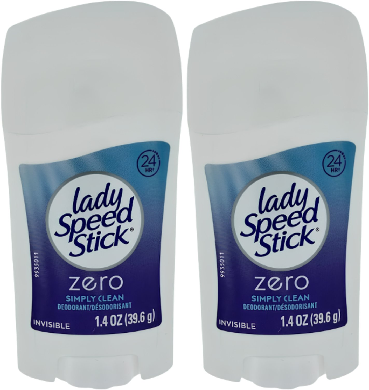 Lady Speed Stick Zero Simply Clean Deodorant Vrouw - Deodorant Stick - 0% Aluminium - 2 x 39.6g