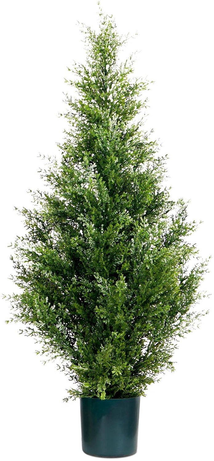 Kunstmatige Cedar Topiary, 90cm Faux Kerstboom