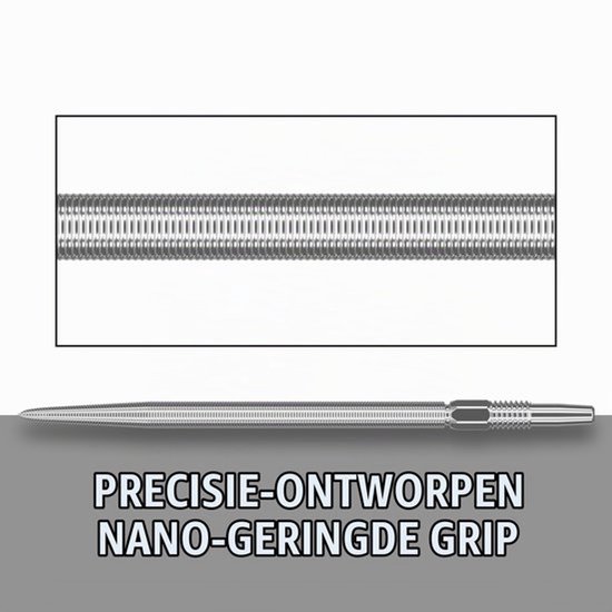 Nano Swiss Point Dart Tips (3 Pack Set van Tips) Verwissel Dart Punten, Professionele Darts Accessoires — afbeelding 5
