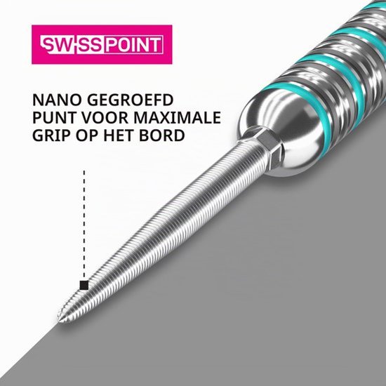 Nano Swiss Point Dart Tips (3 Pack Set van Tips) Verwissel Dart Punten, Professionele Darts Accessoires — afbeelding 4