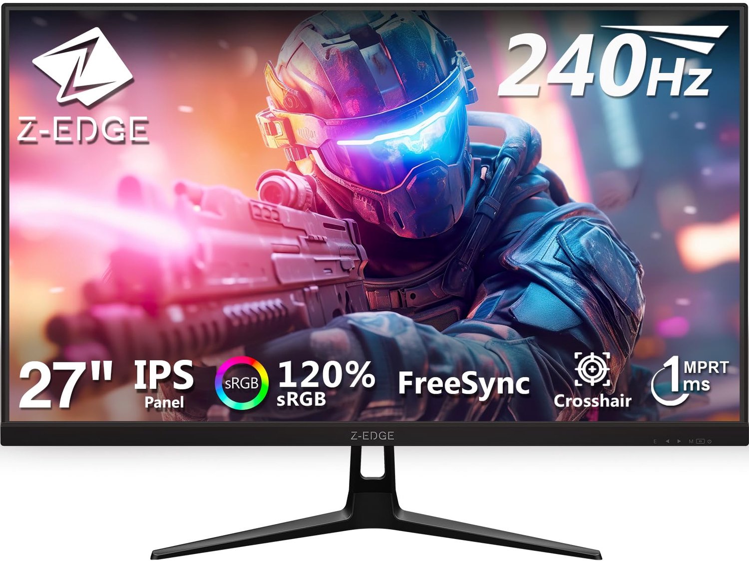 27 Inch Gaming Monitor met 240Hz en 1ms Reactietijd
