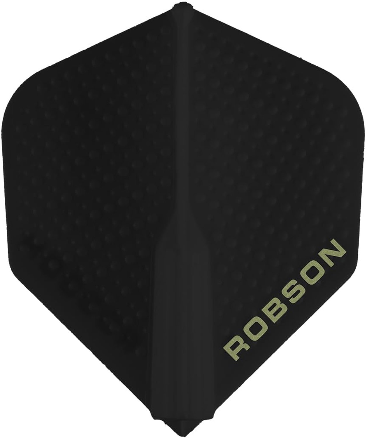 Dart Flights Set, Standaard Vliegtuigvorm, Zwart