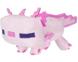Axolotl – Minecraft Pluche Knuffel 22 cm - Speelgoed Gaming Knuffels voor Kinderen Jongens Meisjes