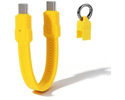 Korte USB C-kabel voor Snelle Oplading en Dataoverdracht