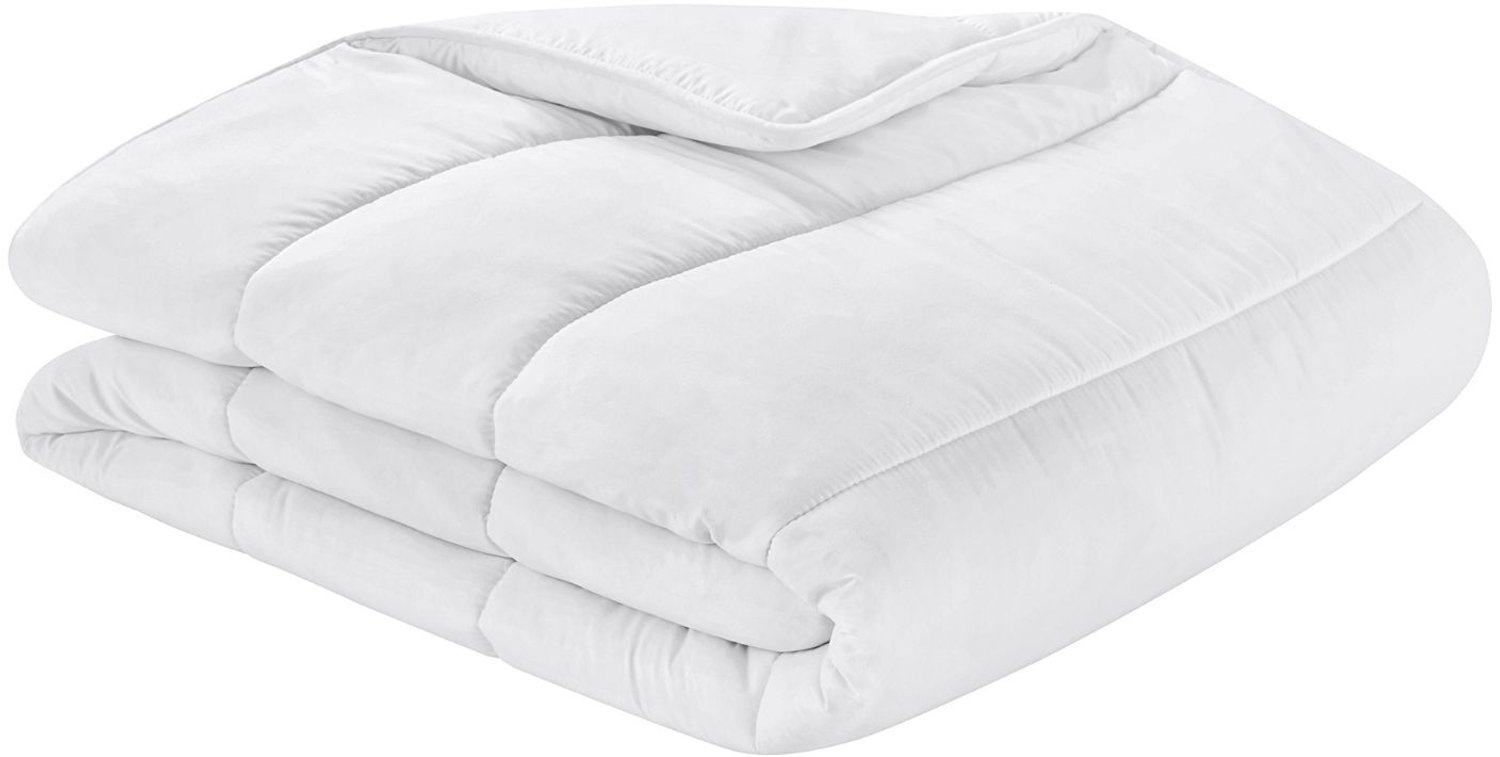 Sleepling energiebesparend winterdekbed 155 x 220 cm, ultra-warm dekbed met 2.130 g vulgewicht, 100% microvezel, Ökotex, 60 graden wasbaar wit