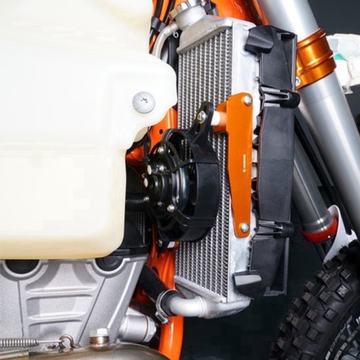 Radiateur Koelventilator Set - Fan Bracket Kit2 - 10 W Vermogen - 6061 Aluminium Beugel - Voor KTM Husqvarna GasGas Motoren