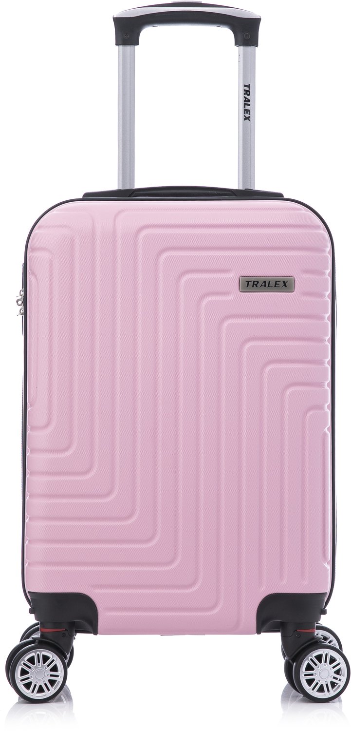 Tralex Luminara Handbagagekoffer XS – 27 Liter – 51 × 34 × 20 cm – ABS – TSA-slot – Lichtroze