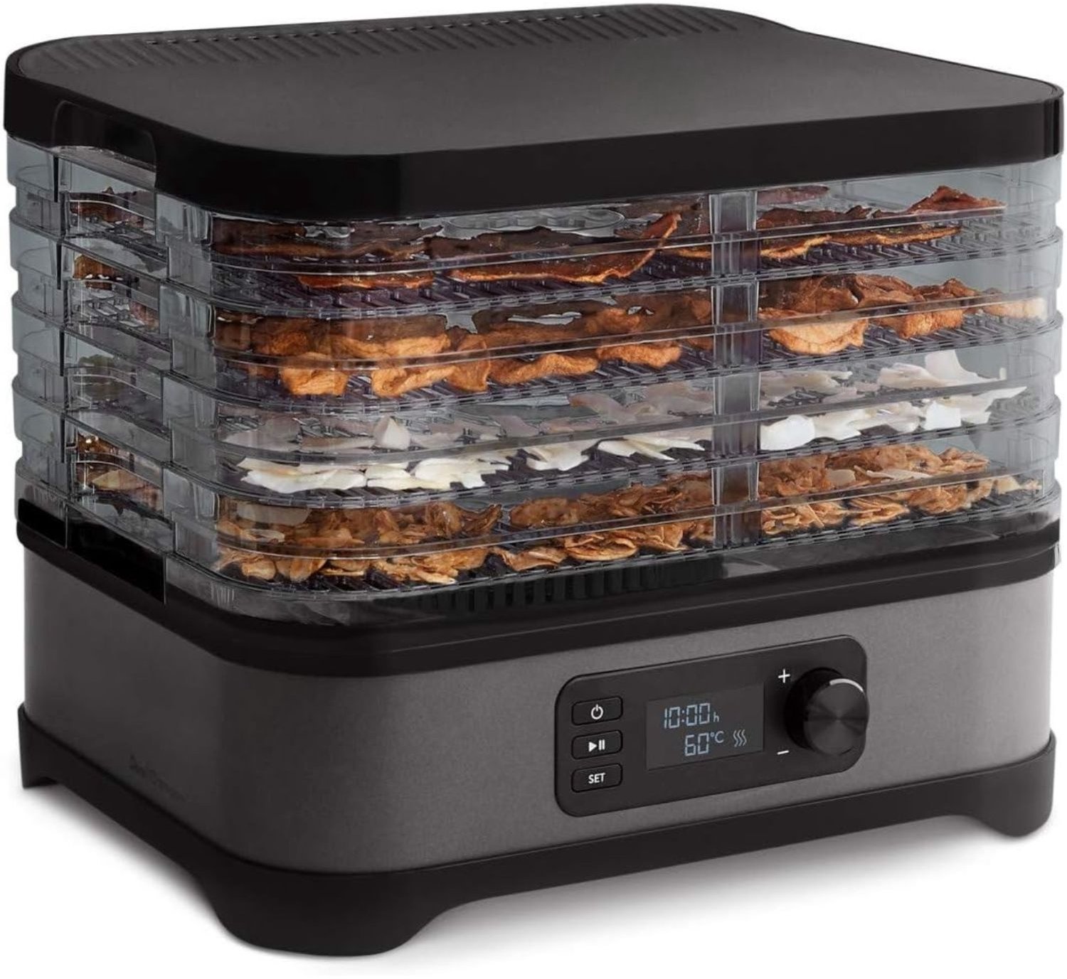 Voedseldroger - Droogoven - Dehydrator - Zwart