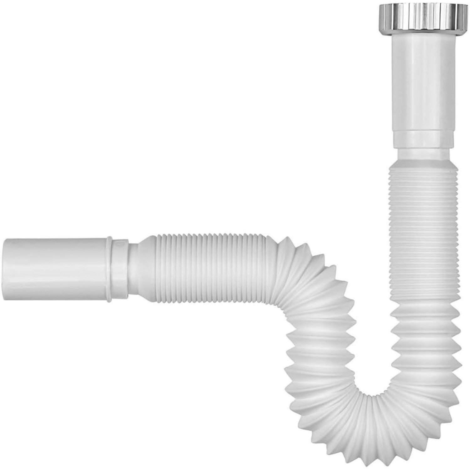 Flexibele Sifon voor Wastafel - Uittrekbare Slang 340-750 mm