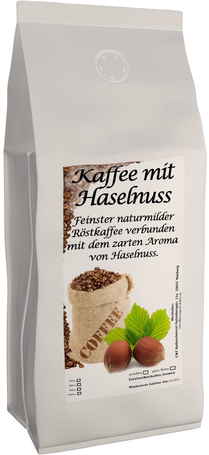 Gearomatiseerde Hazelnoot Koffie - 200 g