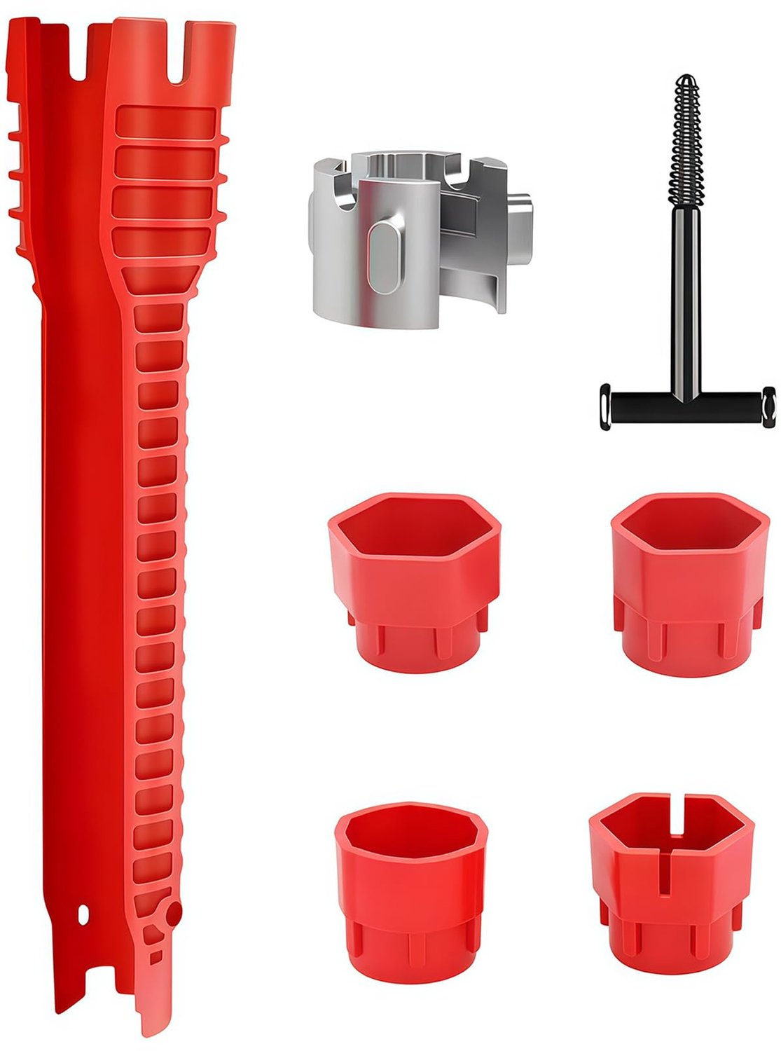 12 in 1 Multifunctionele Kraansleutelset voor Onder de Wasbak