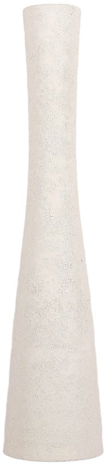 Fameilleur vaas 8xH29cm organisch wit Cone - keramieken decoratieve bloemenvaas, voor bloemen, takken en droogbloemen, woondecoratie voor modern interieur, mooi als cadeau