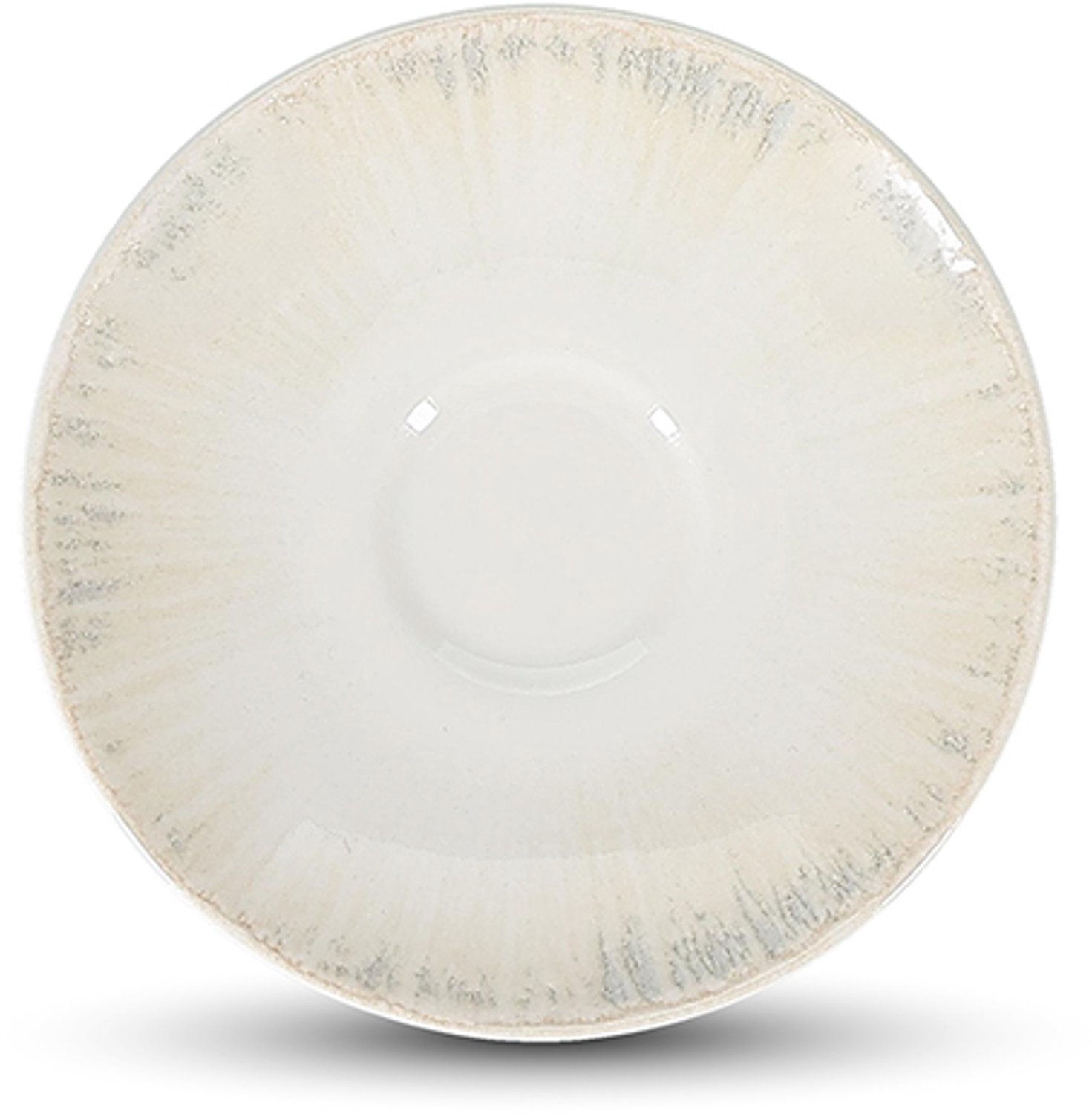 Fameilleur mokkaschotel 11cm grijs Nuance set van 6 - porseleinen onderschotel voor kopjes, voor koffiekop, theekop en espressokop, vaatwasser- en magnetronbestendig, voedselveilig, servies voor thuis, restaurant en horeca, mooi als cadeau
