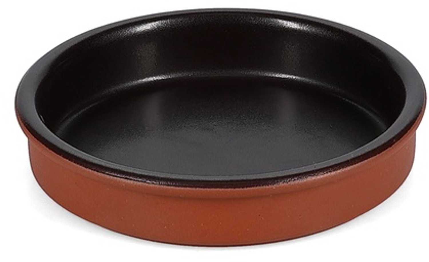Fameilleur ovenschaal 13,5xH3cm zwart Forno - braadslee en serveerschaal, voor ovenschotels, lasagne, gratin en desserts, vaatwasser- en magnetronbestendig, ovenbestendig, voedselveilig, servies voor thuis, restaurant en horeca, mooi als cadeau