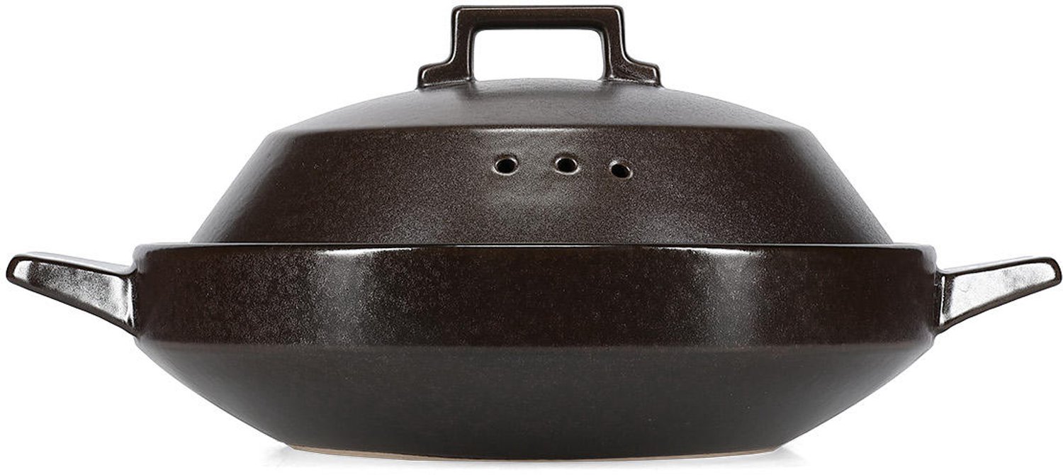Fameilleur ovenschaal 34x26xH7cm zwart Obun - porseleinen braadslee en serveerschaal, voor ovenschotels, lasagne, gratin en desserts, vaatwasser- en magnetronbestendig, ovenbestendig, voedselveilig, servies voor thuis, restaurant en horeca