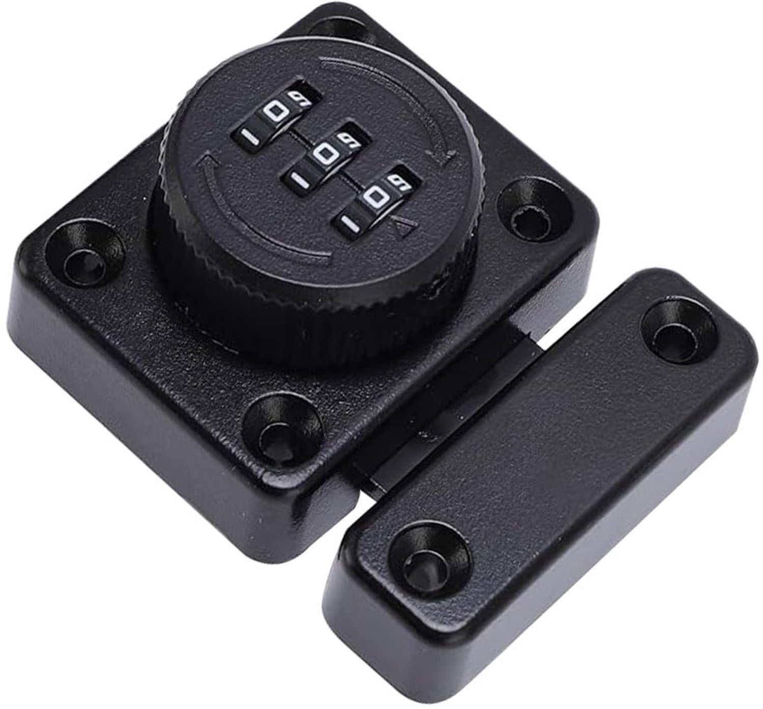 Zwart Mechanisch Hangslot met Combinatiecode