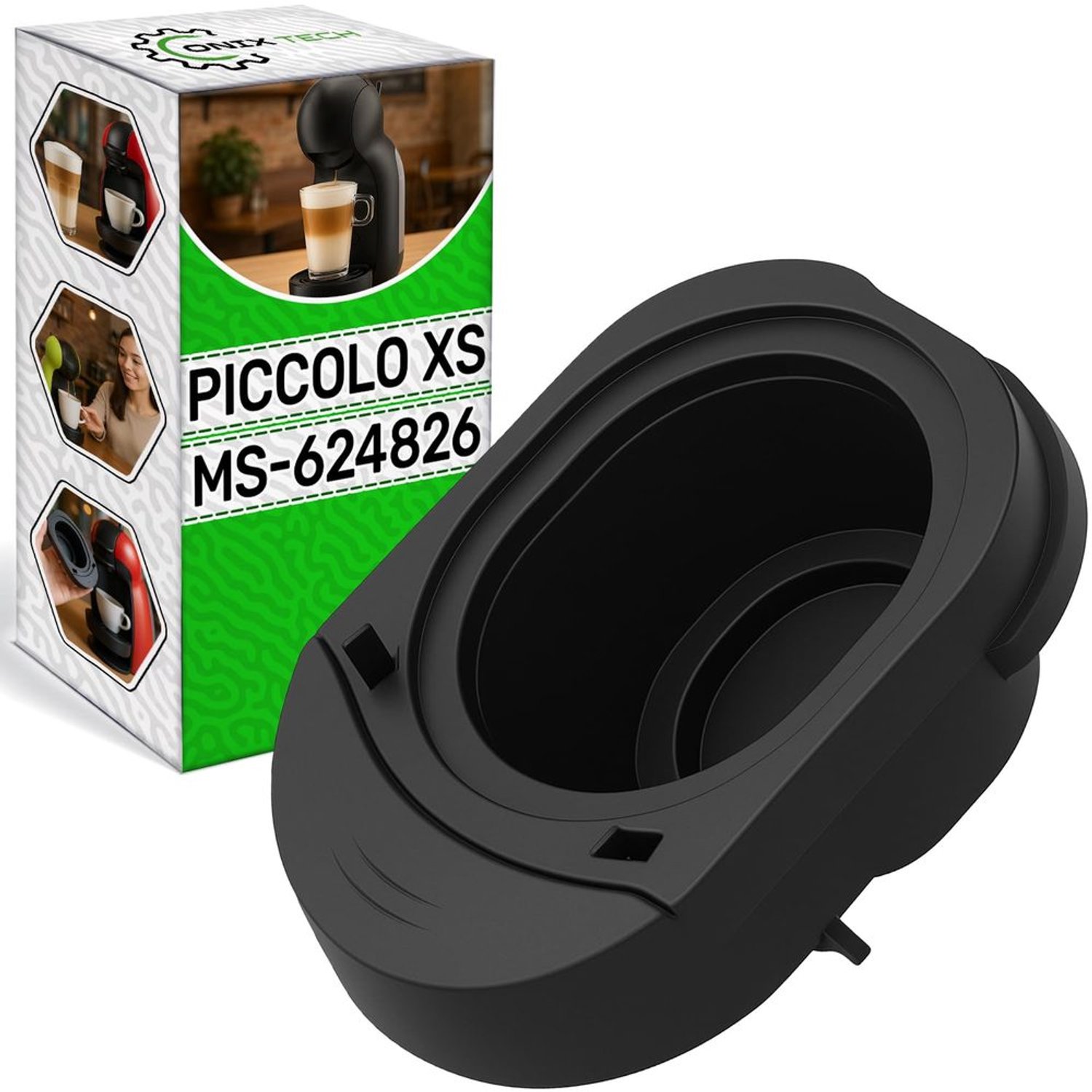 Capsulehouder voor Koffiezetapparaat 80 x 64 x 35 mm