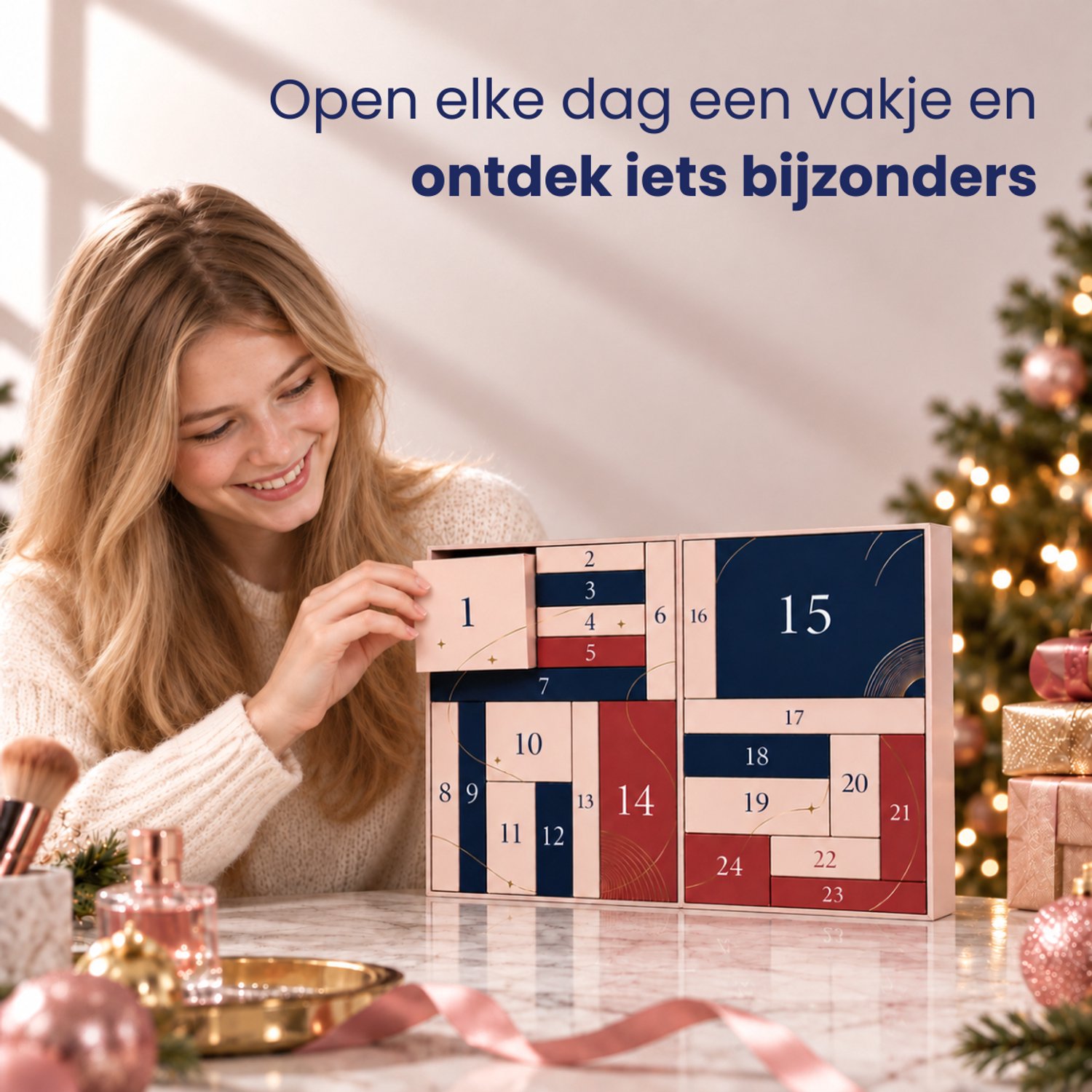 Make up Adventskalender 2026 - Beauty Set Dames - Makeup Adventkalender - Vrouwen - Tienermeisje – foto 4