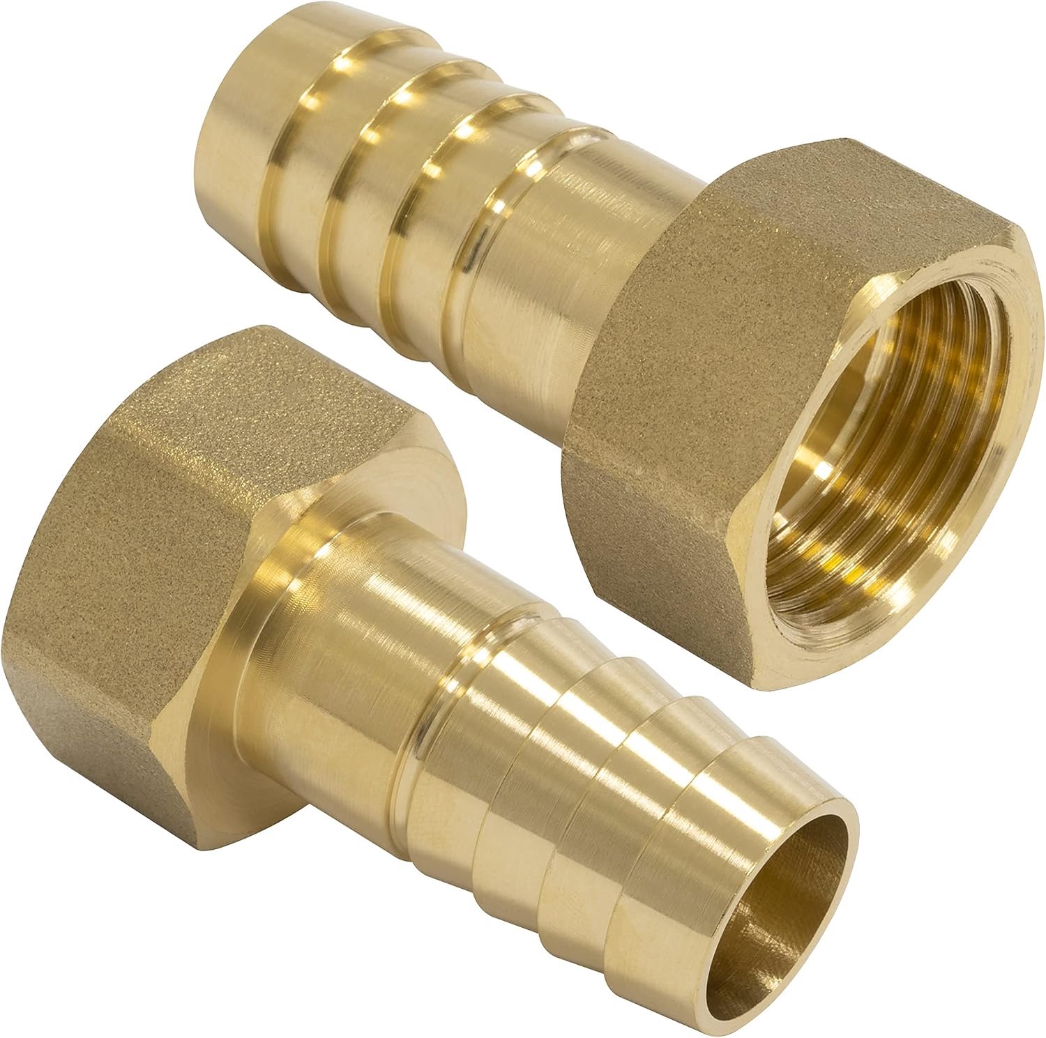Tuinslang Connectoren Set 2 Stuks - 3/4" Binnendraad - Ø20 mm - Messing - Bewateringssysteem - Slangfitting