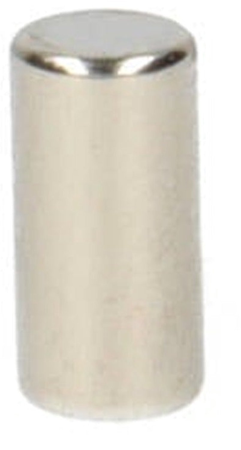 Neodymium Staafmagneet Ø4 x 8 mm N48 NiCuNi – 25 stuks