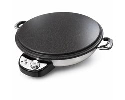 Pro Cheff - MZ2319 - Crêpe- en Pannenkoekenmaker – Elektrische Bakplaat Ø50cm - Sac Bakplaat voor brood, yufka, katmer en andere deegproducten