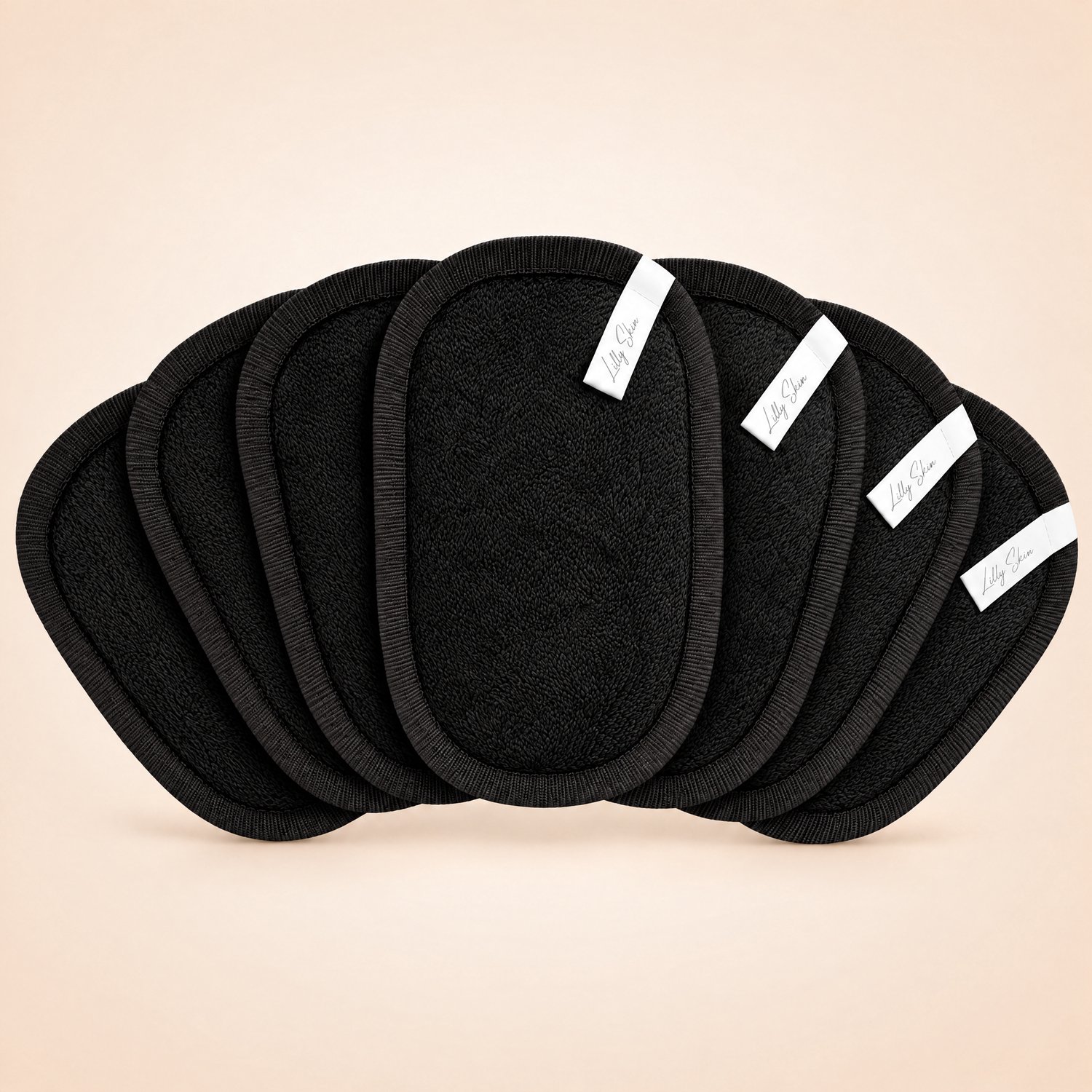 Lilly Black Edition - Herbruikbare make-up remover pads
