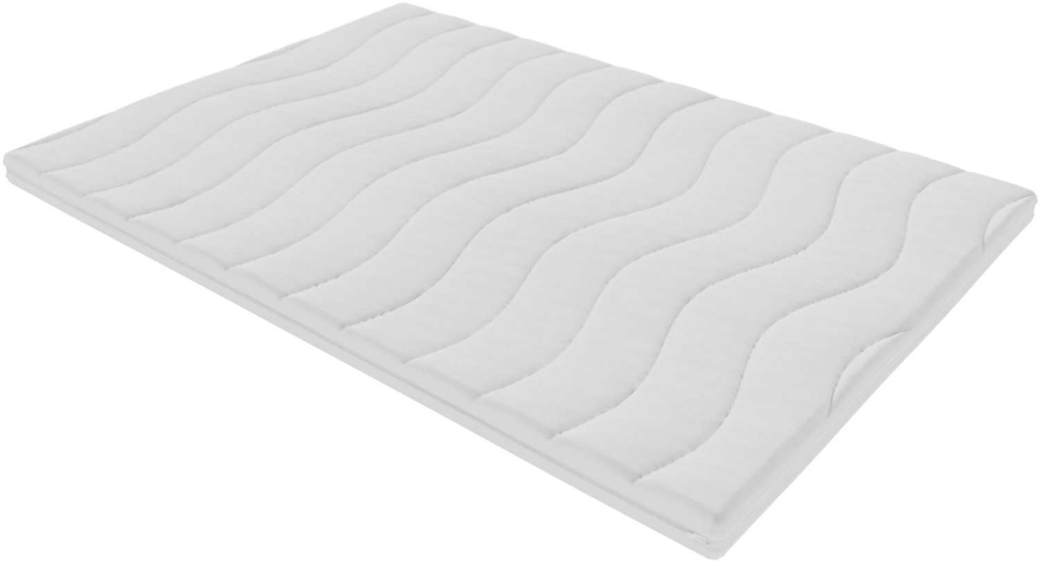 Toros Bedden Topmatras Bamboo - 140x200 - Topper Matras HR Koudschuim - Hybrid - Topdekmatras - 9cm - Orthopedisch - 4 Seizoens Topper Hotel XL - Anti Bacterieel Wit