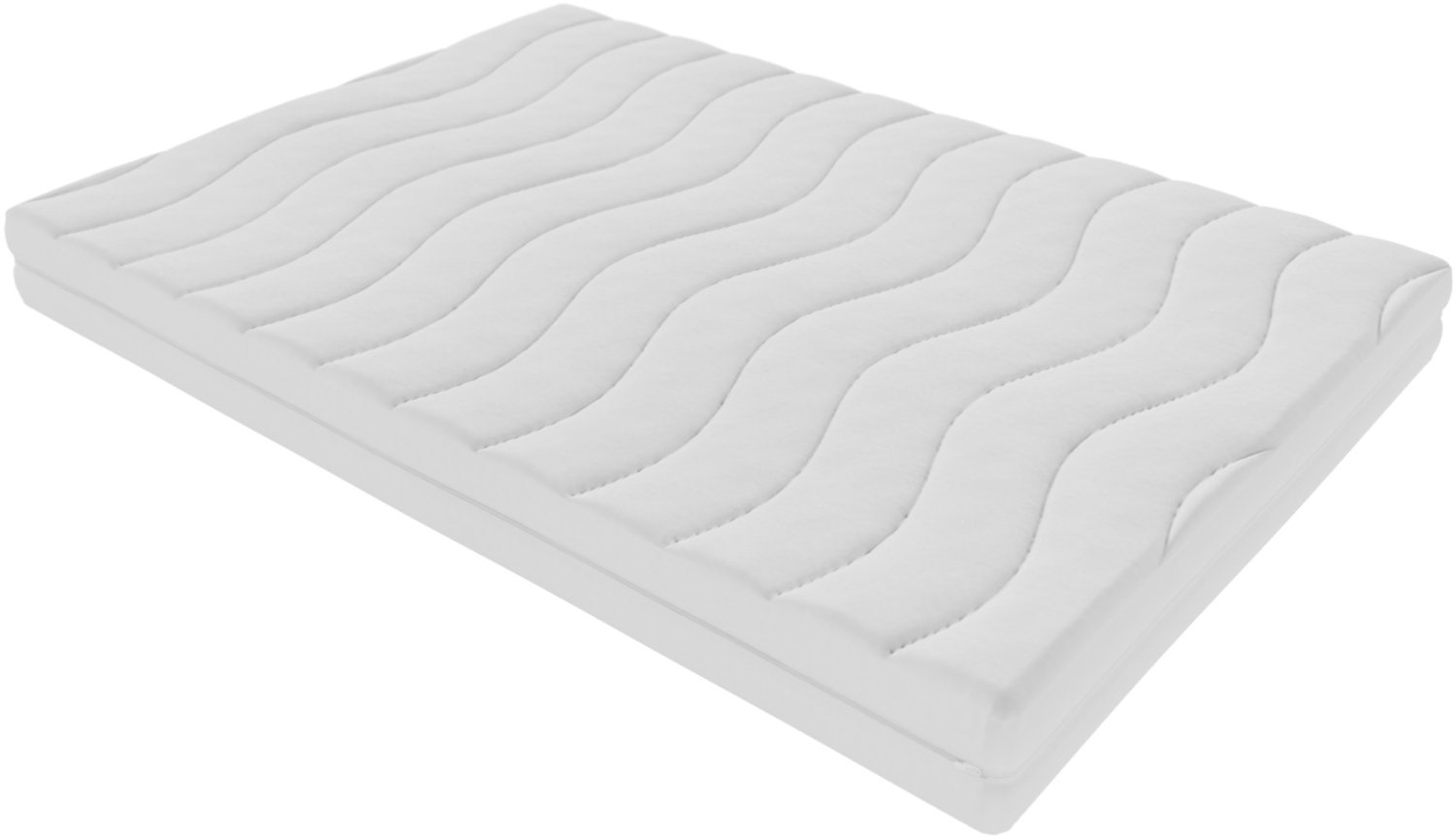 Toros Bedden Matras -Hybride Bamboo Deluxe XXL 140x200 20cm dik wit