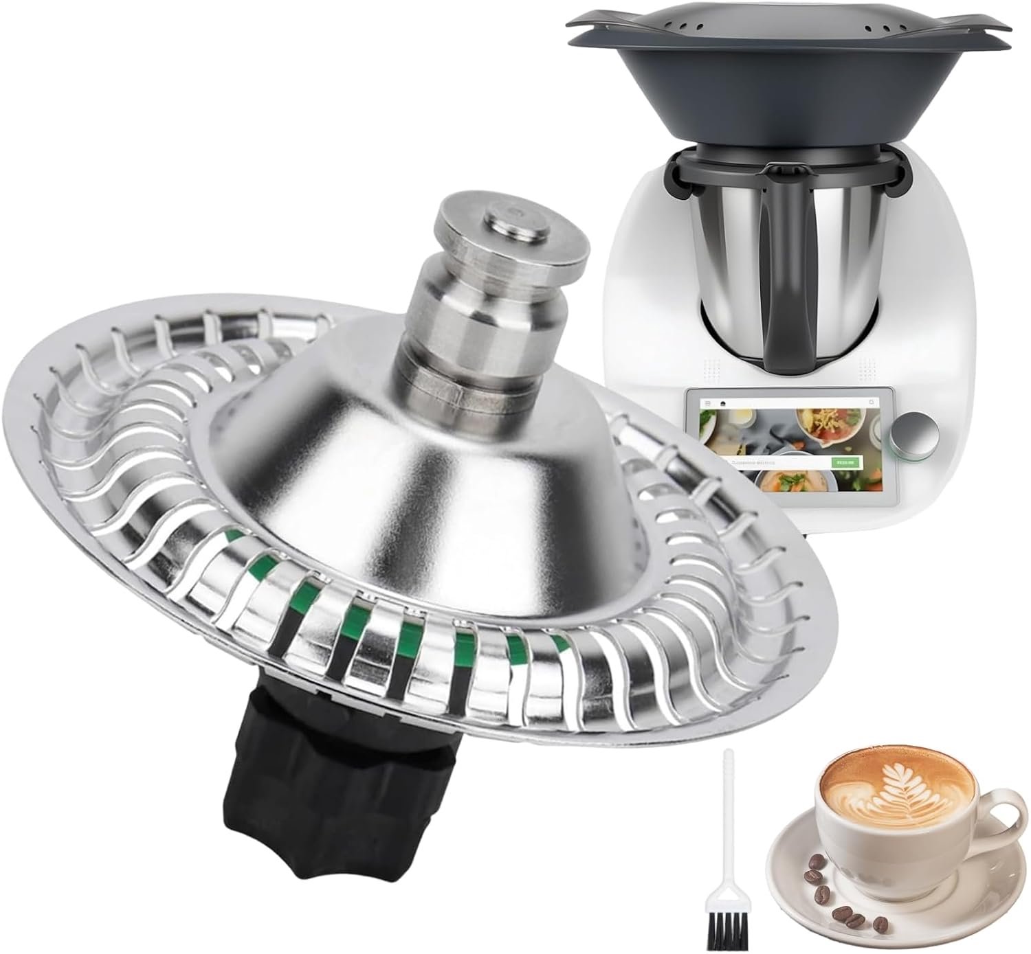 Milk Frother Attachment, Mixer Accessories for Thermomixer TM5 TM6, Food Processor, Milk Foam Parts for Cooking Robots - ShopVlot