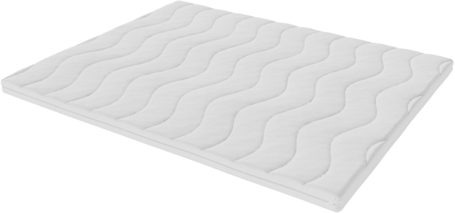 Toros Bedden Topdekmatras - 160X200 Topper Hotel XXL - Hybride 9cm dik - Bamboe - STEVIG wit