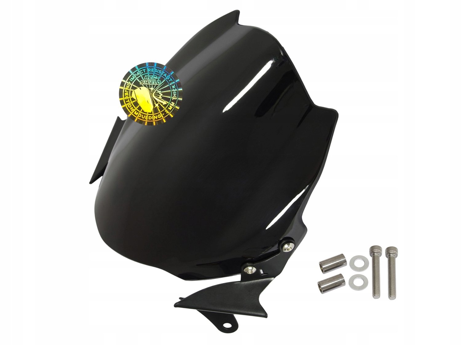 Zwarte Kuipruit voor Ducati Monster 696 795 796 1100 S + Montagekit
