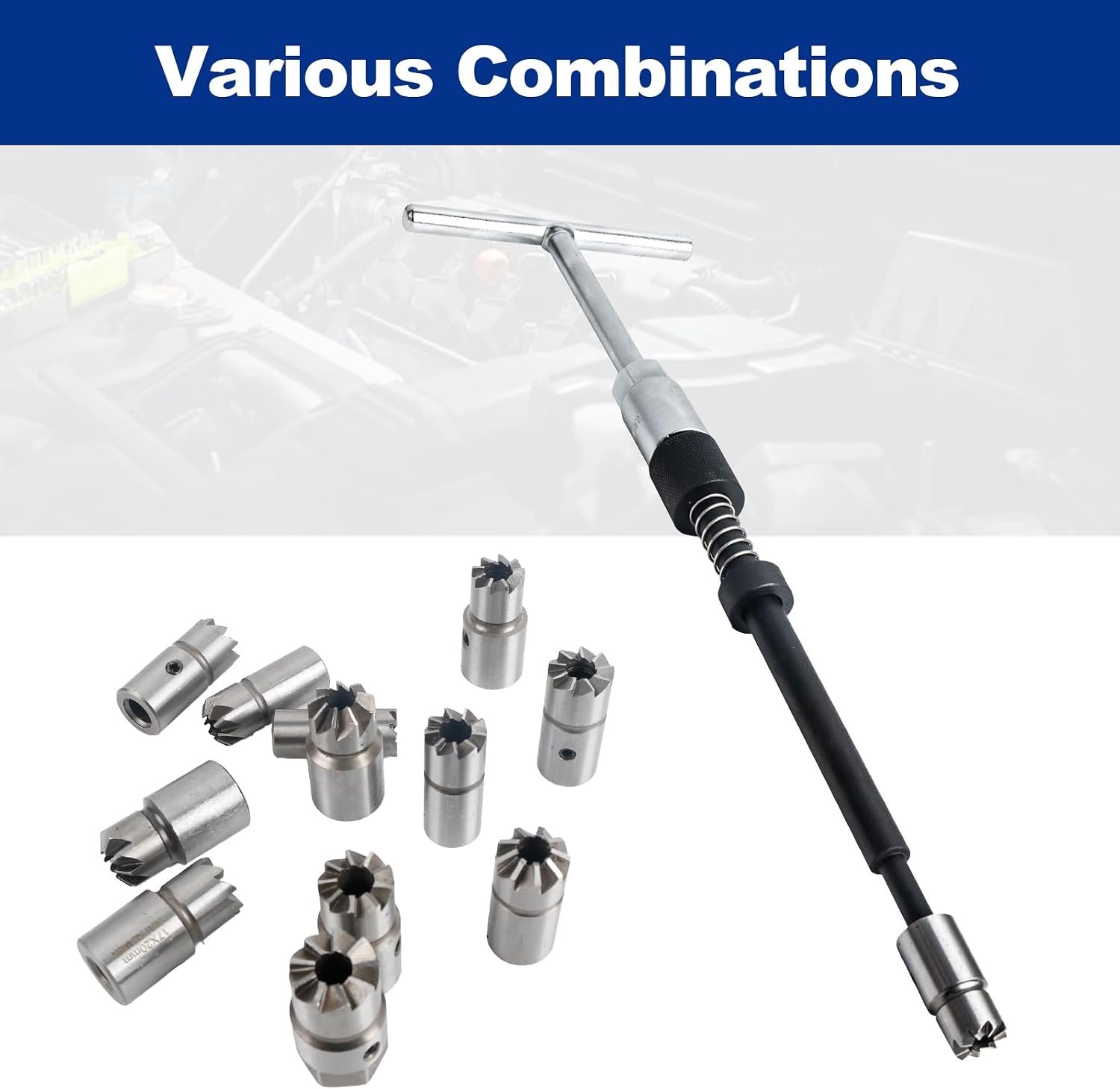 28-piece injector milling set, injectors