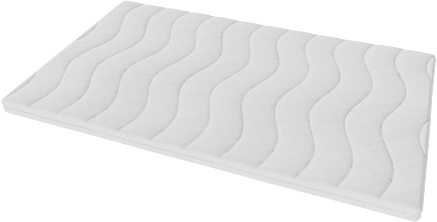 Toros Bedden Bed Topmatras 120x200x9 Hybride Koudschuim Exclusive Bamboo Tijk Wit