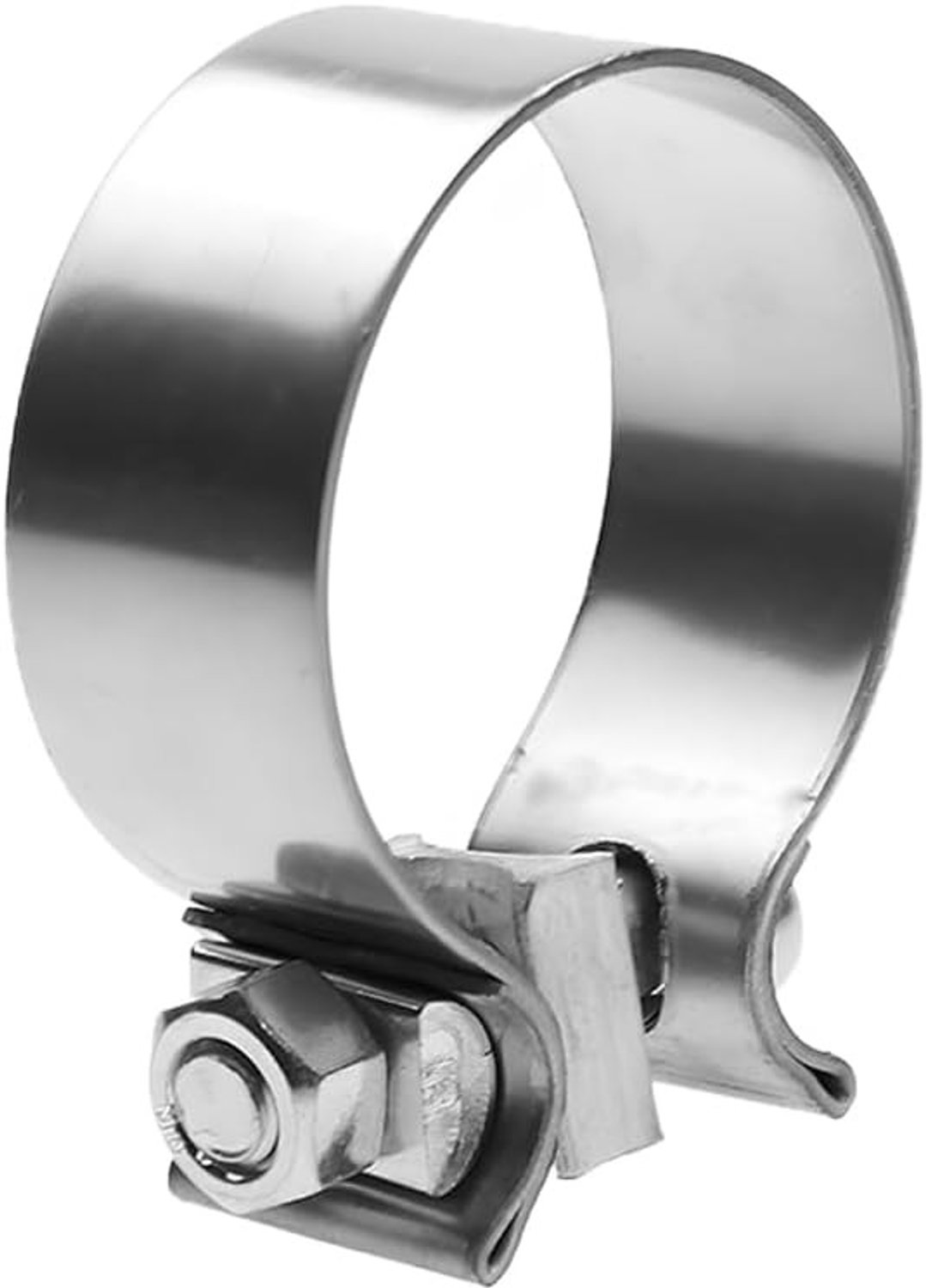 RVS Uitlaatpijp Klem voor Auto, Universele Slang- en Buisklem, Duurzaam en Roestvrij Staal (51mm)