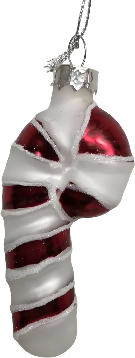 Kerstbal zuurstok rood Driesprong Collection