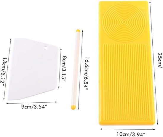 Plastic Gnocchi Board en Pasta Maker voor het Maken van Zelfgemaakte Gnocchi en Macaroni met Rolling Pin en Snijder — afbeelding 5