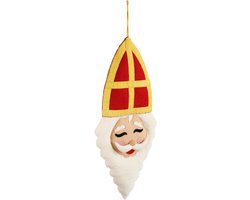 Sinthoofd - 74cm - vilt - handgemaakt - sinterklaasfeest
