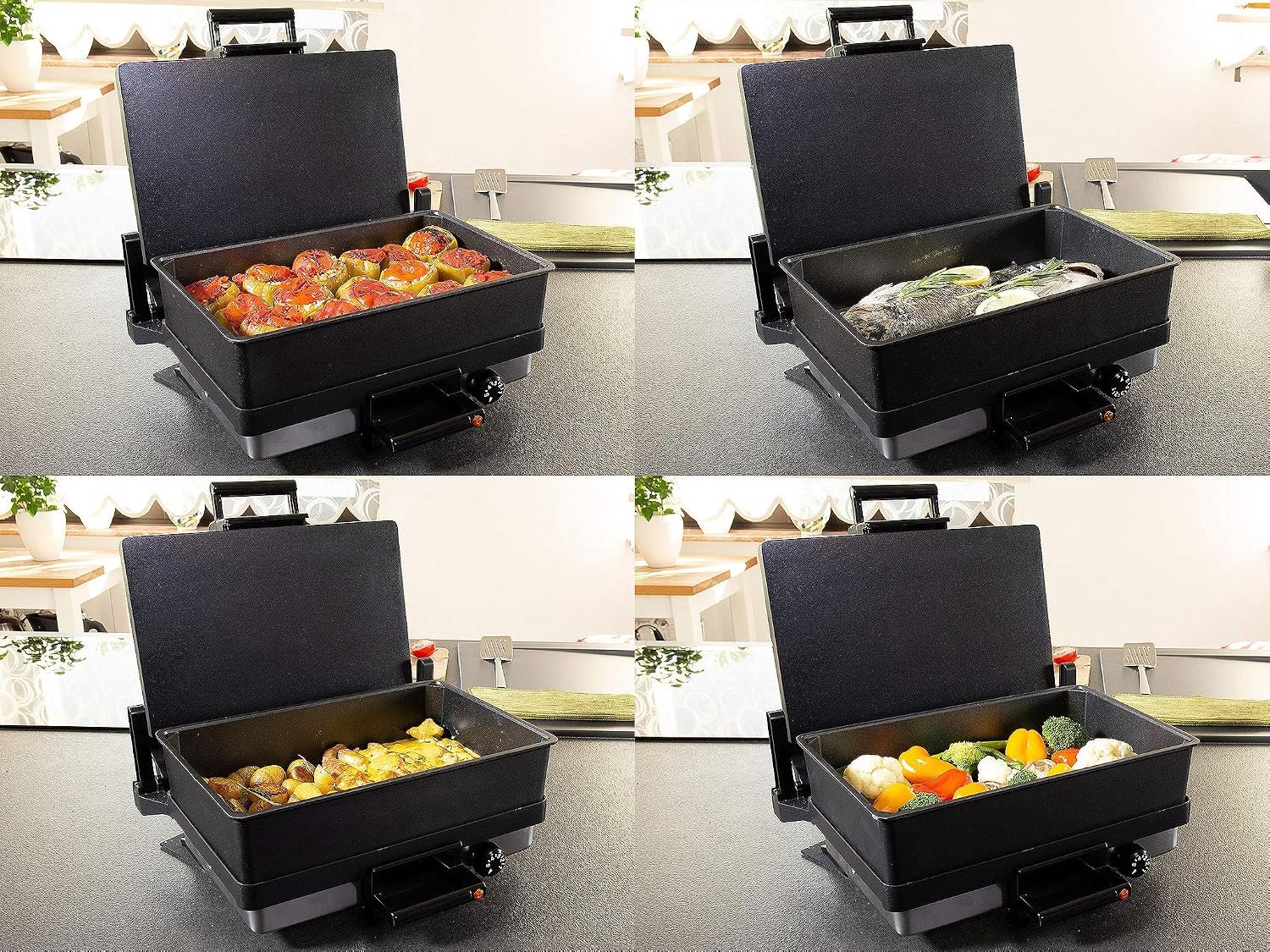 Non-stick baking dish for grilling devices from Silex, Shov, Platinum - ShopVlot