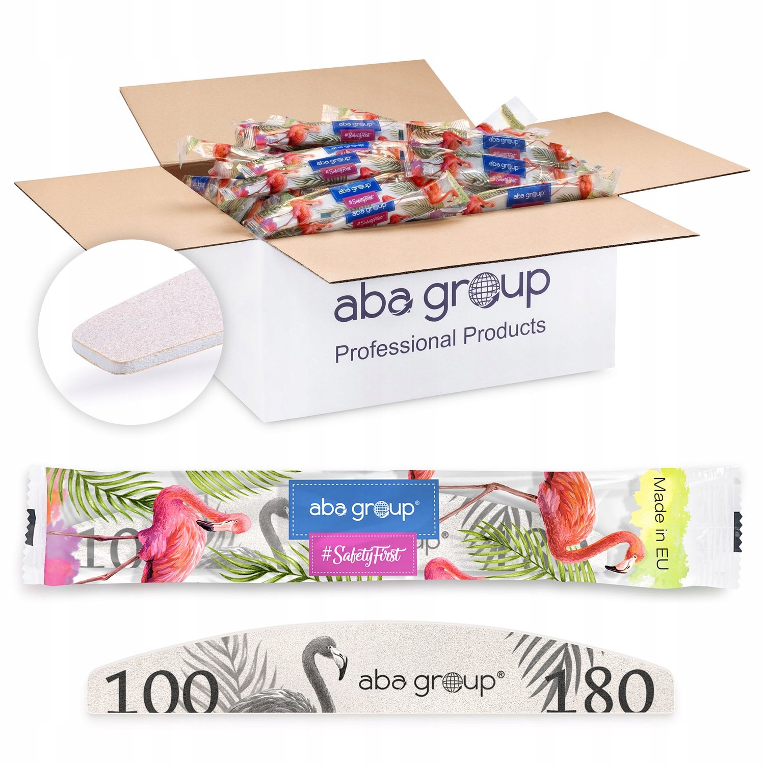 Aba Group Vijlen Slim Halve Maan 100/180 - 500 Stuks Hygiënisch Verpakt