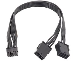 12 Pin to Dual 8 Pin Extension Cable, GPU Power Cable Compatible with NVIDIA RTX 3060Ti 3070 3080 3090 Graphics Card - ShopVlot