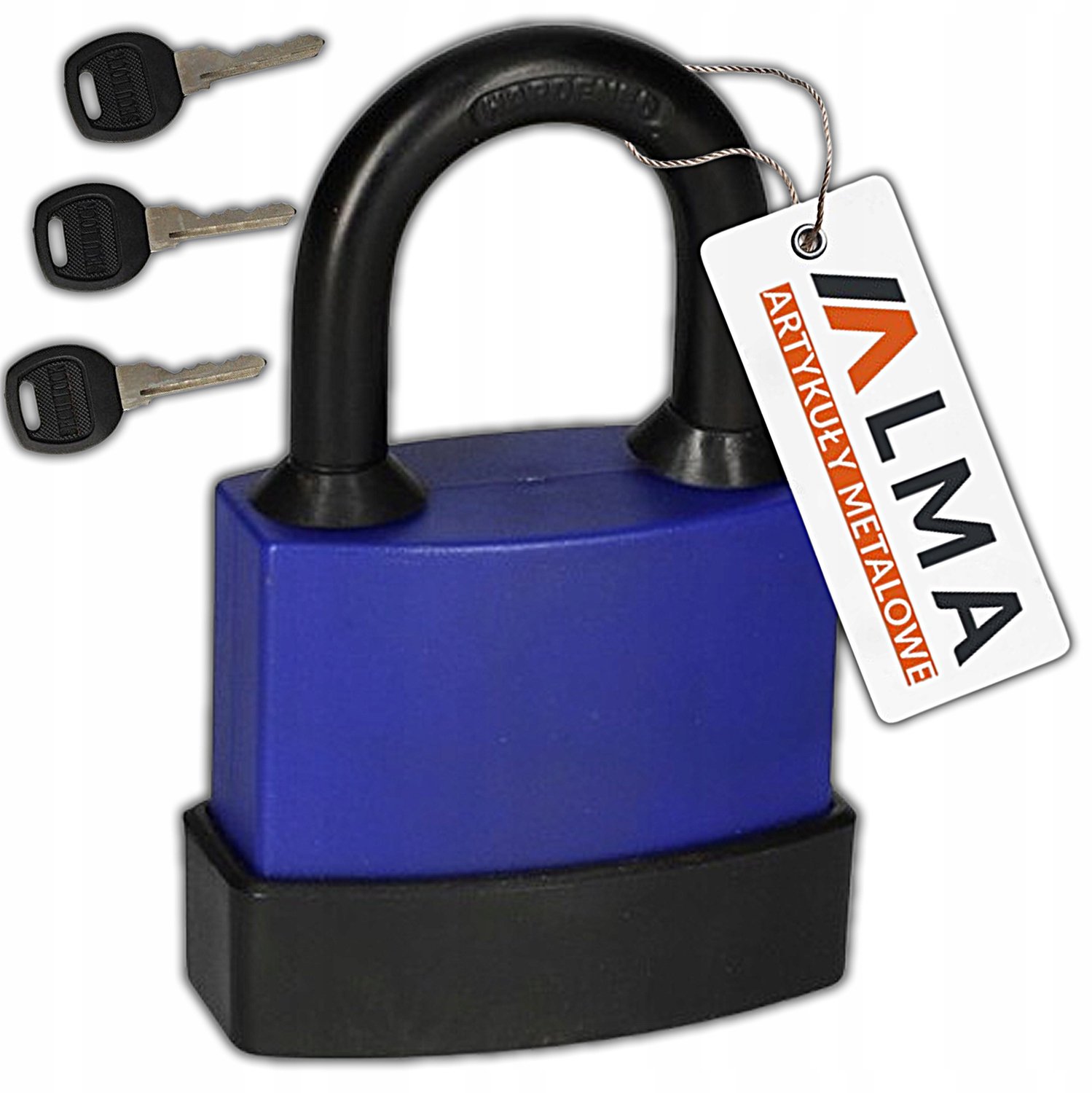 Waterdichte Beugelslot 50mm met 3 Sleutels