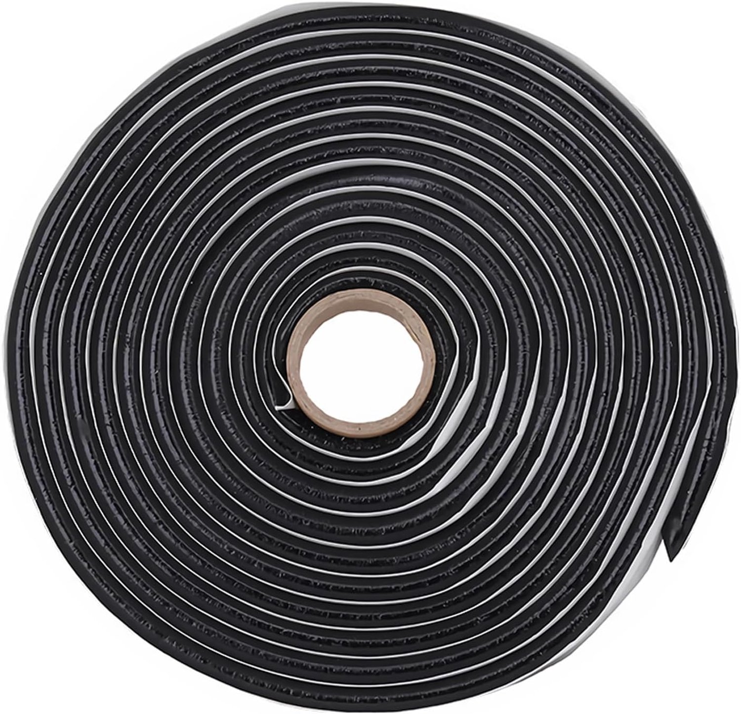 SnelShoppen - Butyl Cord 6mm x 5m Zwart Butyl Rond Koord Lijm en Seal Tape voor Auto Achterlichten, Koplampen, Ramen, Afvoergaten - 1 stuk