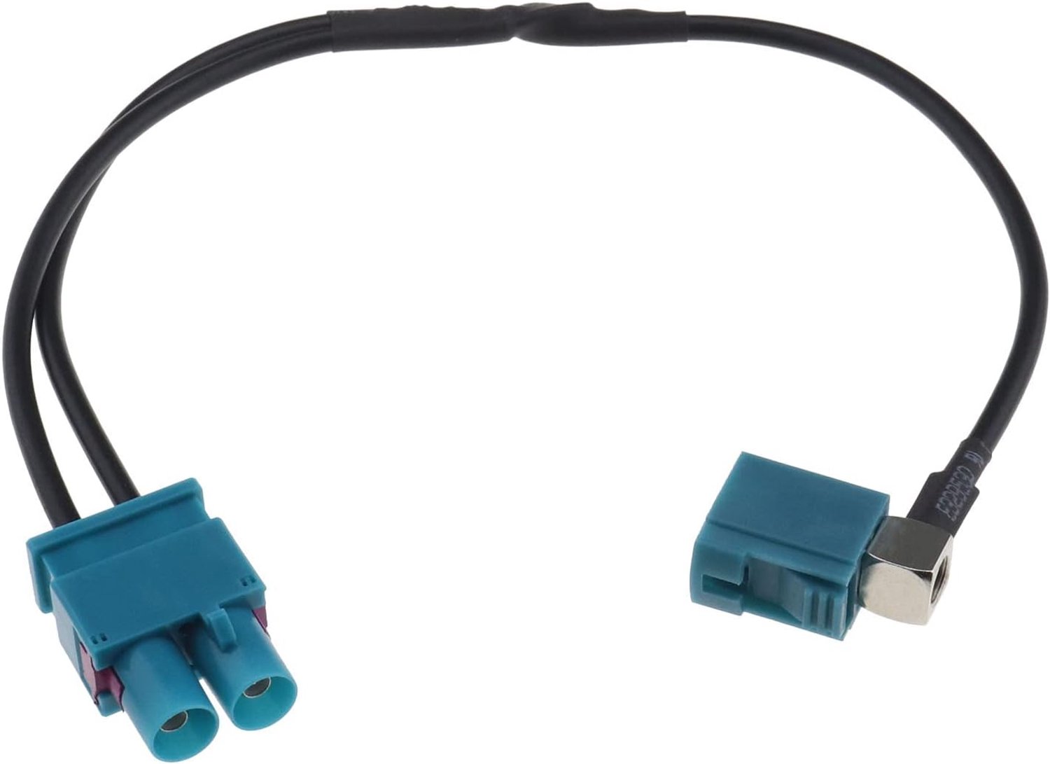 Auto antenne adapter dubbel Fakra 28 cm - vervangende connector - optimale FM ontvangst - eenvoudig te installeren - ShopVlot