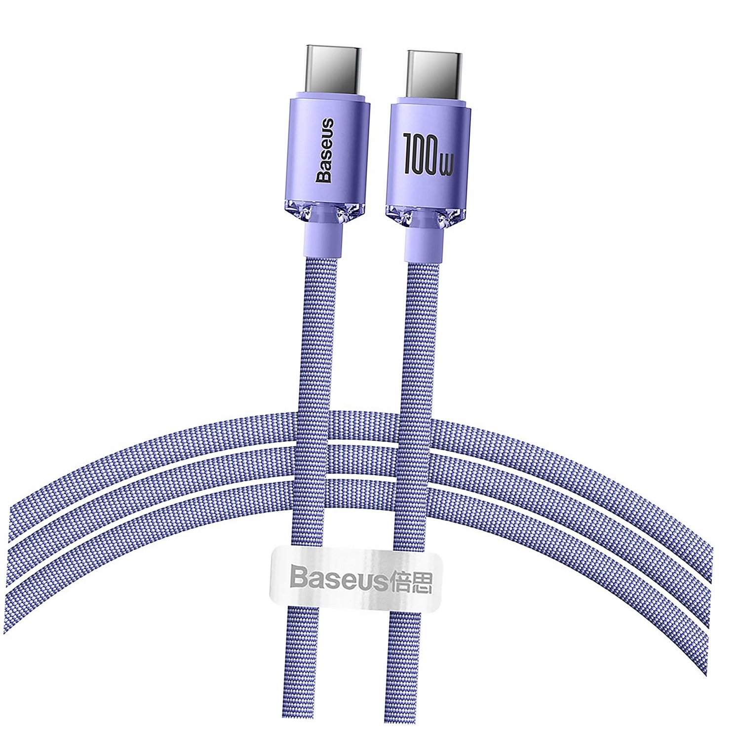 Baseus USB-C naar USB-C Kabel PD 100W 1.2m - Snel Laden & Data