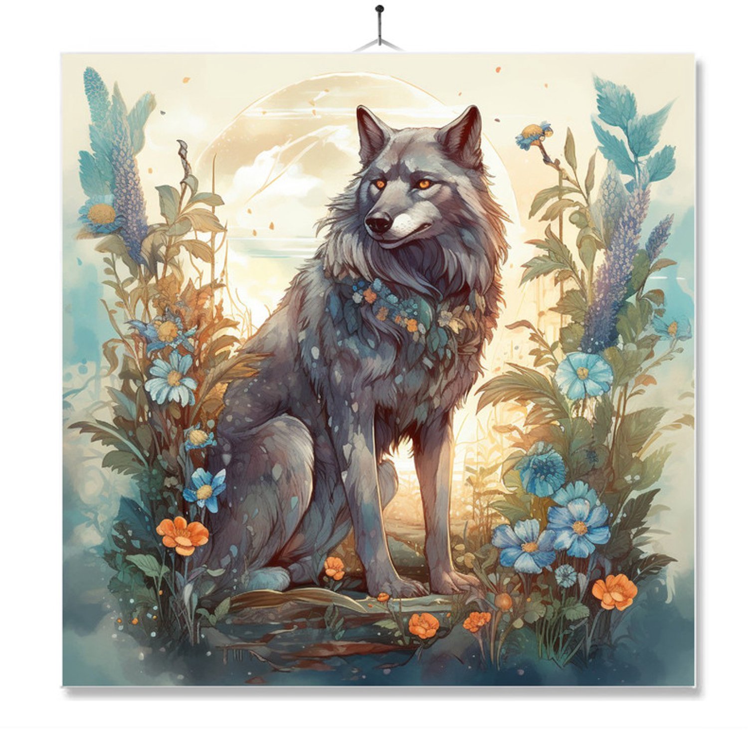 MC Living Tegel Met Opdruk | Wolf Ontwerp 54