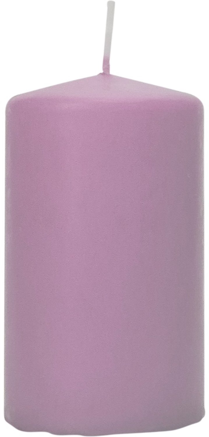 Wenzel Safe Candle stompkaars lila Ø 70 mm, hoogte 130 mm Paars