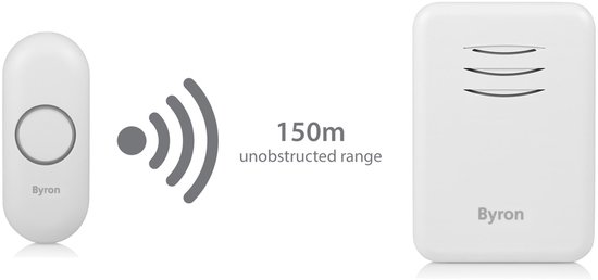 Byron gong - plugin - doorvoer - penaarde - 2 x 150 m - wit — afbeelding 4